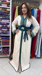 Elegante Kaftan - Nieuw!, Maat 38/40 (M), Beige, Nieuw, Ophalen of Verzenden