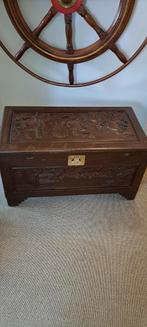 Indonesische dekenkist, Huis en Inrichting, Ophalen, Gebruikt, 50 tot 100 cm, 50 tot 75 cm