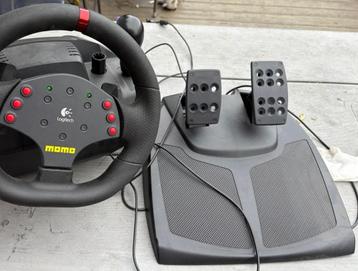 Logitech MOMO Force Feedback Stuur Racing Wheel Racestuur beschikbaar voor biedingen