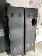 Metalen lockers 2 stuks, Huis en Inrichting, Ophalen, Gebruikt