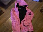 Softshell jas maat 134/140 roze, Gebruikt, Meisje, Ophalen of Verzenden, Wibra