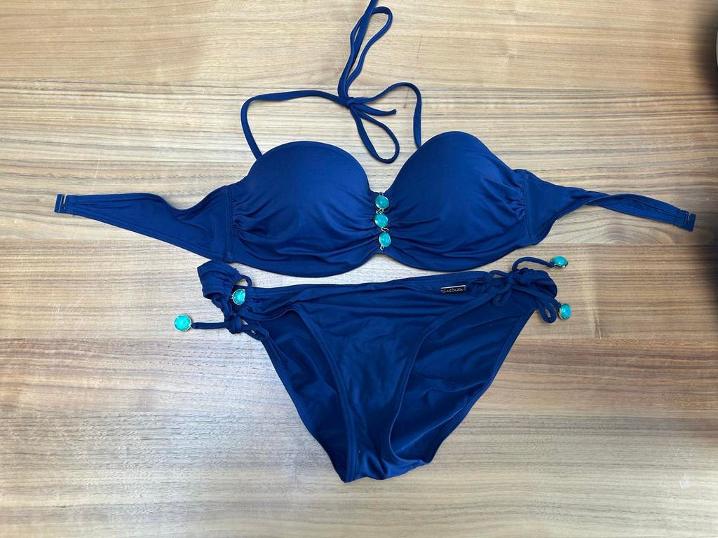 Lascana Bikini Set - Maat 40, Ophalen of Verzenden, Zo goed als nieuw, Blauw, Bikini
