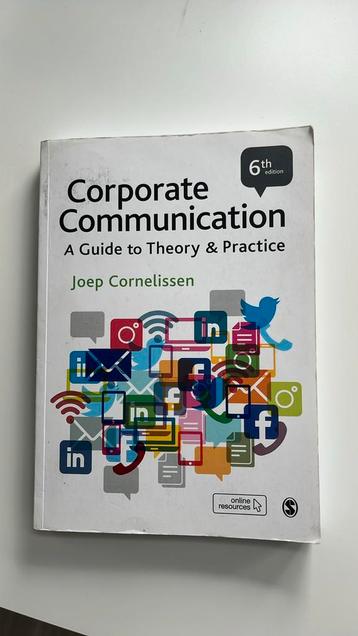 Corporate communication - Joep Cornelissen beschikbaar voor biedingen