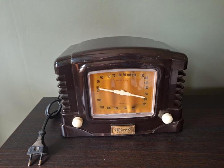 Retro vintage Hema radio model uit de fifties, Computers en Software, Computerbehuizingen, Ophalen of Verzenden