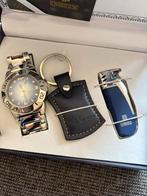 Heren horloge qbos, Sieraden, Tassen en Uiterlijk, Horloges | Heren, Ophalen, Zo goed als nieuw, Staal, Overige merken