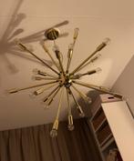 Westwing hanglamp spike goud, Huis en Inrichting, Lampen | Plafondlampen, Ophalen, Zo goed als nieuw, Metaal