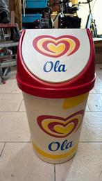 Ola afvalbak, Huis en Inrichting, Woonaccessoires | Prullenbakken, 30 tot 40 liter, Ophalen of Verzenden, Zo goed als nieuw, 50 tot 75 cm