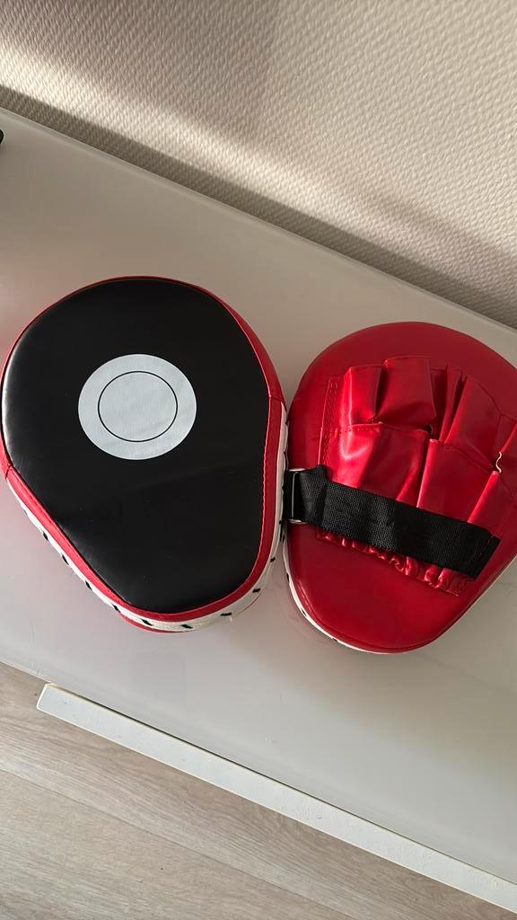 Boks pads €10,- voor de set, Sport en Fitness, Boksen, Zo goed als nieuw, Boks-accessoire, Ophalen of Verzenden