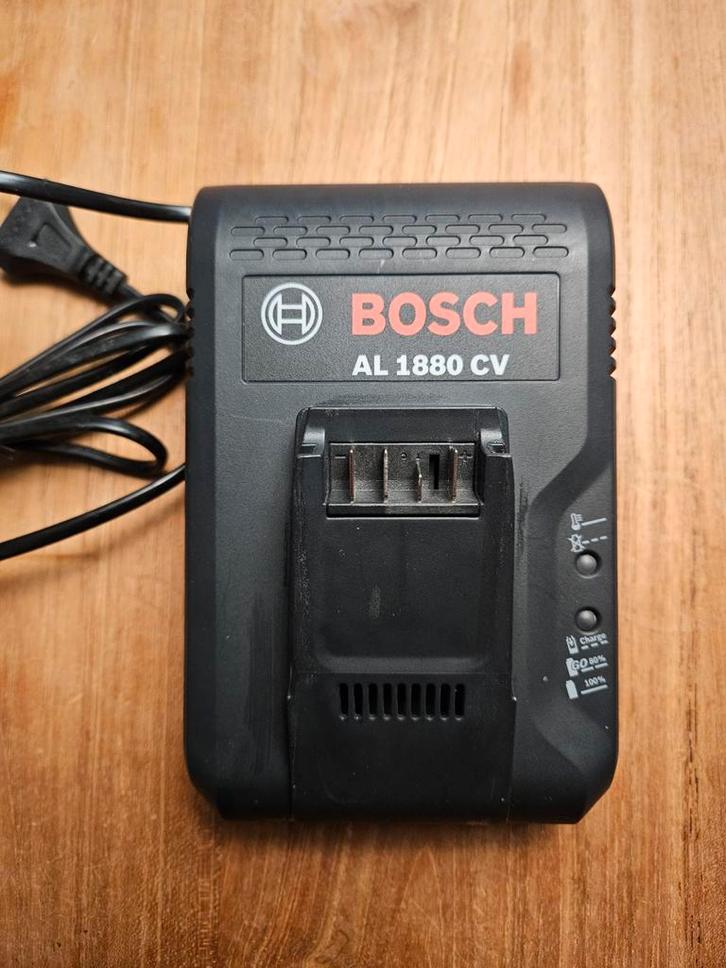 Bosch AL 1880 CV Acculader - Zo Goed Als Nieuw, Doe-het-zelf en Verbouw, Gereedschap | Machine-onderdelen en Toebehoren, Zo goed als nieuw