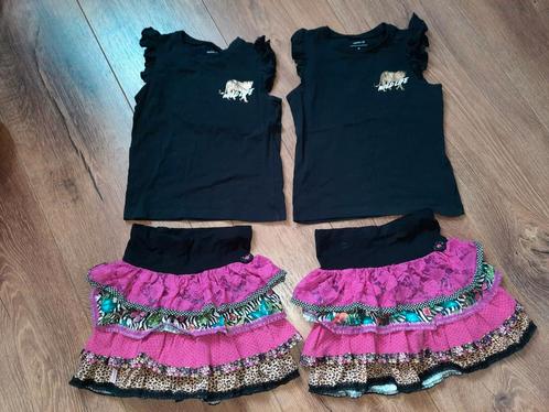 Tweeling meisjes kleding setje maat 116, Kinderen en Baby's, Tweelingen en Meerlingen, Gebruikt, Kleding, Ophalen of Verzenden