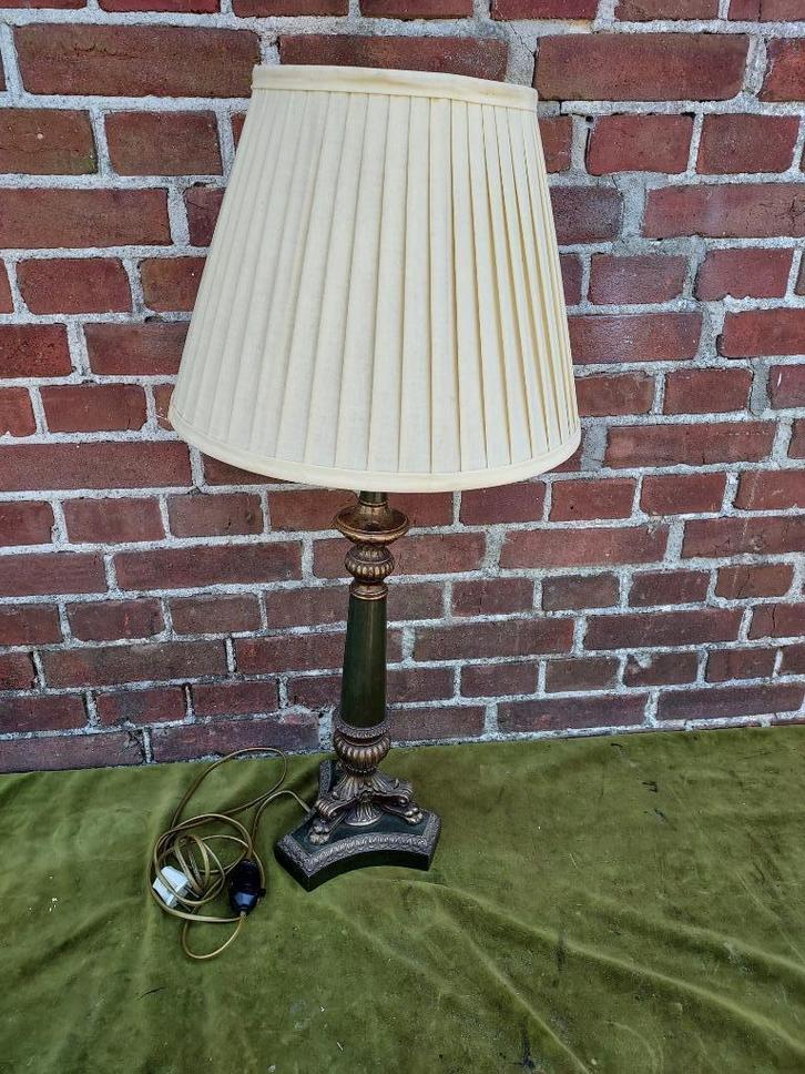 Empirestijl tafelschemerlamp voet met klauwpoten., Antiek en Kunst, Antiek | Lampen, Ophalen of Verzenden