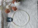 Hele fijne parelketting, Ophalen of Verzenden, Nieuw, Wit, Overige materialen