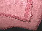 Zalm roze kleed linnen katoen? zie foto's nieuw, Nieuw, Tafelkleed of Tafelzeil, Ophalen of Verzenden, Roze