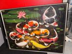 Koi Karper Schilderij - Handgeschilderd, Ophalen of Verzenden