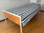 Senioren bed elektrisch Auping spiraal 90 x 200, Ophalen, 90 cm, Eenpersoons, Zo goed als nieuw