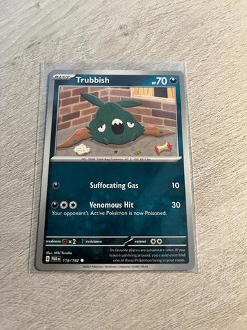 Trubbish 116/182 Paradox Rift - Pokémon Kaart beschikbaar voor biedingen