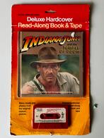 Vintage Indiana Jones luisterboek met audio cassette, 1984, Ophalen of Verzenden, Zo goed als nieuw, Film, Overige typen