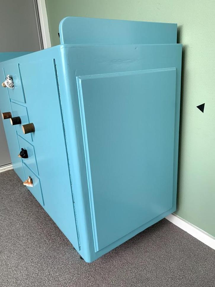 vintage Babycommode, Kinderen en Baby's, Kinderkamer | Commodes en Kasten, Gebruikt, Commode, Minder dan 90 cm, 100 cm of meer