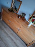 Dressior met spiegels, Ophalen, Zo goed als nieuw, 200 cm of meer, Met deur(en)