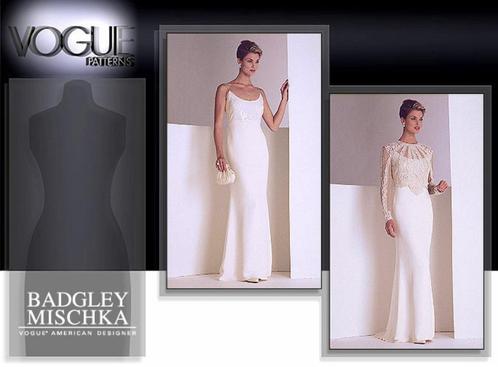Vogue patroon Badgley Mischka Platinum 2065 -- NIEUW, Hobby en Vrije tijd, Kledingpatronen, Nieuw, Vrouw, Overige merken, Ophalen of Verzenden