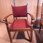 2 Art deco style /Amsterdamse school stoelen met leuning, Ophalen