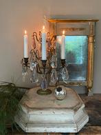 Antiek Franse girandole, staande kroonluchter, Ophalen