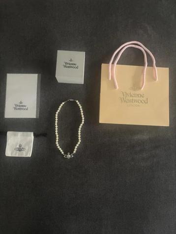 Vivienne Westwood ketting zilver goud necklace beschikbaar voor biedingen