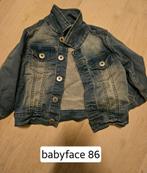Babyface spijkerjasje maat 86, Babyface, Jongetje of Meisje, Ophalen of Verzenden, Zo goed als nieuw