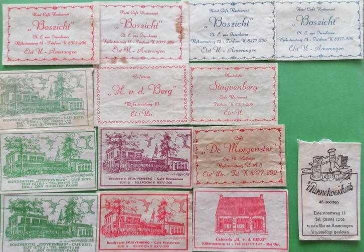 Elst (Gld) 865, Verzamelen, Suikerzakjes, Verzenden