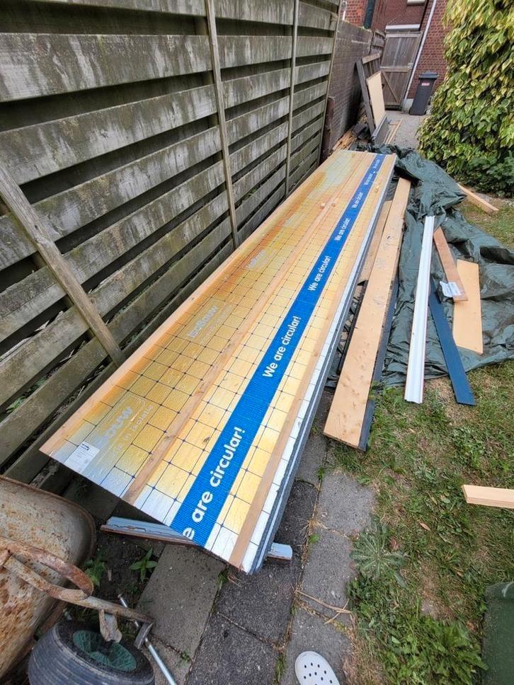 2 isobouw dakplaten - Slimfix Renotwin 6.3, Doe-het-zelf en Verbouw, Dakpannen en Dakbedekking, Nieuw, Dakplaat of Dakpanplaat