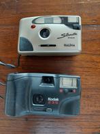 2 Vintage fotocamera's Kodak en Silhouette, Audio, Tv en Foto, Fotocamera's Analoog, Gebruikt, Ophalen of Verzenden, Kodak, Compact