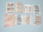 1 EURO OF GRATIS 9 zakjes silicagel drooghouders, Ophalen of Verzenden, Nieuw