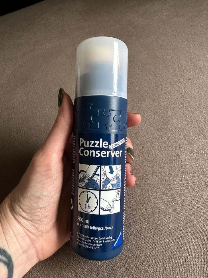 Ravensburger Puzzel Conserver Permanent - 200ml, Hobby en Vrije tijd, Denksport en Puzzels, Nieuw, Overige typen, Verzenden