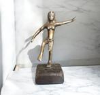 Egyptisch beeld op houten sokkel, Ophalen of Verzenden