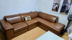 Design Leren Hoekbank Chateau d'Ax met electr. Relaxfunctie, Ophalen, Zo goed als nieuw, Leer