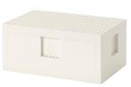 Ikea BYGGLEK LEGO opbergbox met deksel, medium, Ophalen of Verzenden, Nieuw, Complete set