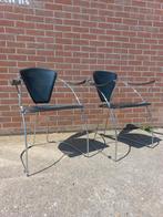 2 vintage arrben stoelen jaren 80 design, Zo goed als nieuw, Ophalen
