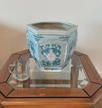 Bloempot blauw, Ophalen of Verzenden