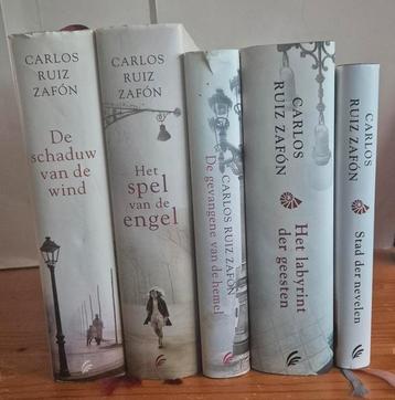 Carlos Ruiz Zafon Kerkhof vd Vergeten Boeken compl. 5x geb  beschikbaar voor biedingen