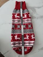 Winter trui sweater hond rood wit grijs, Dieren en Toebehoren, Ophalen of Verzenden, Zo goed als nieuw