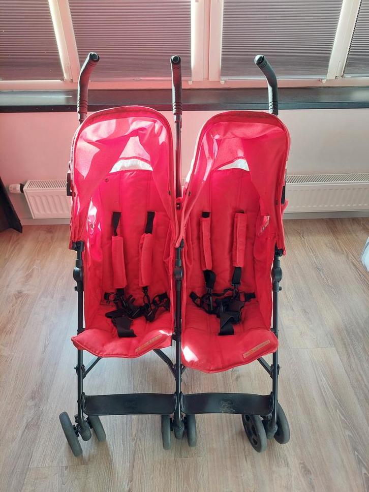 Koelstra Tweelingbuggy - Compact & Handig!, Kinderen en Baby's, Kinderwagens en Combinaties, Gebruikt, Kinderwagen, Overige merken