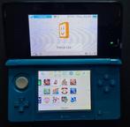 Blauwe 3ds, Spelcomputers en Games, Spelcomputers | Nintendo 2DS en 3DS, Blauw, Ophalen of Verzenden, 3DS, Gebruikt