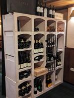 Groot vinicase wijnrek van gemalen marmer, Overige materialen, 25 flessen of meer, Zo goed als nieuw, Ophalen