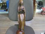 houten maria beeld, Antiek en Kunst, Antiek | Religie, Ophalen of Verzenden