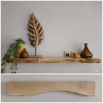 Zwevende wandplank - decoratief schap eiken 85cm #V40, Houtatelier M.Y., Info@myhoutatelier.nl, Nieuw, Ophalen of Verzenden