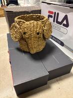 Rieten Mand Olifant Vorm, Gebruikt, Mand, Ophalen of Verzenden, Riet