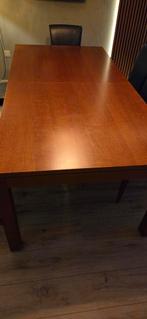 Houten Eettafel met 8 Stoelen, Ophalen of Verzenden, Gebruikt, Modern, 8 stoelen of meer