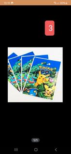 10 pokemon traktatie zakken, Hobby en Vrije tijd, Ophalen, Nieuw, Feestartikel, Verjaardag