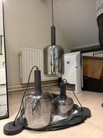 Trendhopper hanglampen smoke glass set van 3, Ophalen, Zo goed als nieuw, Glas, 50 tot 75 cm