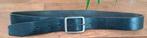 Vintage zwarte leren lederen riem merk Chasin 106 cm, Chasin, 95 tot 105 cm, Ophalen of Verzenden, Riem of Ceintuur